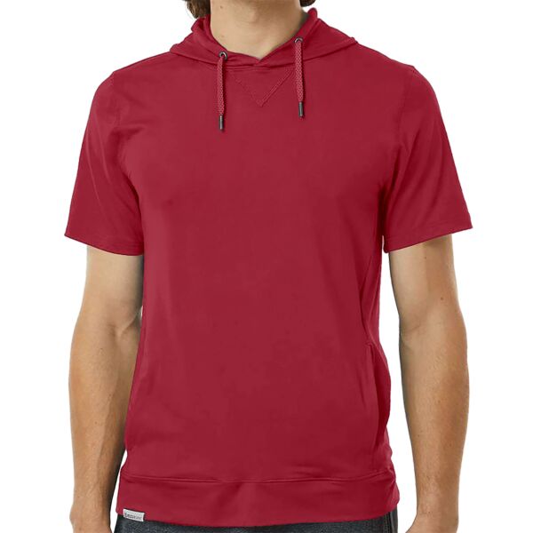 Ventura Soft Knit Short Sleeve Hoodie Thumbnail