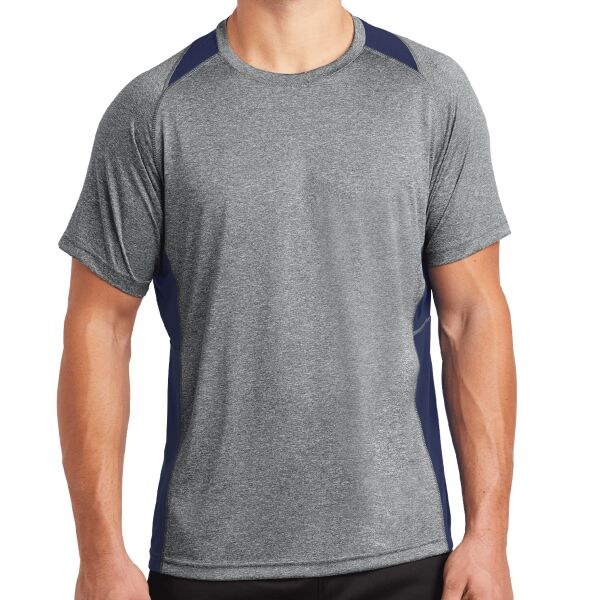 Heather Colorblock Contender Tee Thumbnail