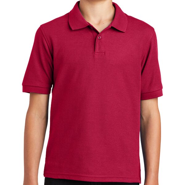 Youth Silk Touch Polo Thumbnail