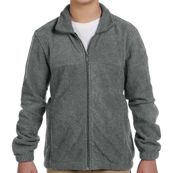Youth 8 oz. Full-Zip Fleece Thumbnail