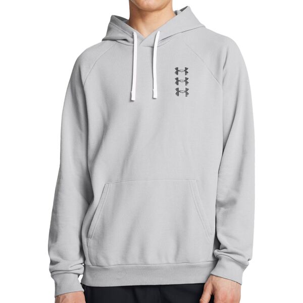 Men’s UA Rival Fleece Textured Sliced 'N Diced Hoodie Thumbnail